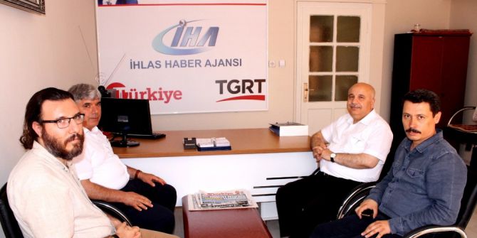 Rektör Gönüllü’den İha’ya Ziyaret