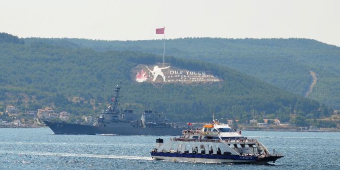 Amerikan Savaş Gemileri Boğazdan Geçti