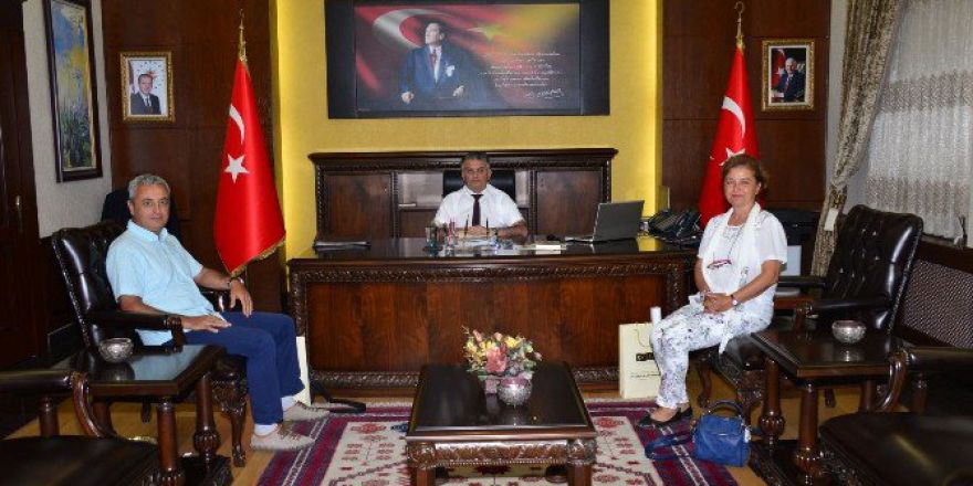 Vali Yazıcı’yı Ziyaret Ettiler
