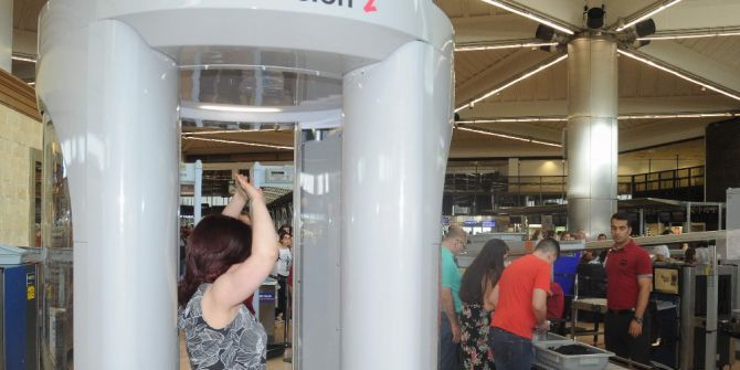 Atatürk Havalimanında Vücut Tarayıcılar Kullanılmaya Başlandı