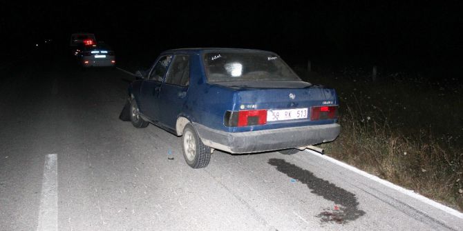 Otomobil Traktöre Çarptı: 1 Yaralı