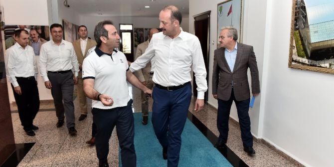 Bingöl Valisi Mantı, Başkan Akgül’ü Ziyaret Etti