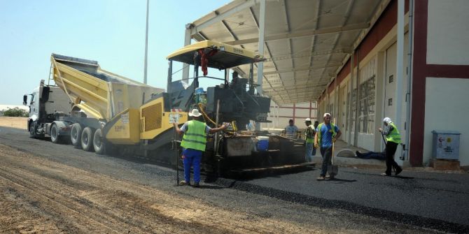 Varsak Sanayi’ye Yeni Asfalt