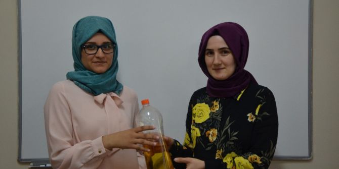 Kartepe‘de Bitkisel Atık Yağlar Toplanıyor