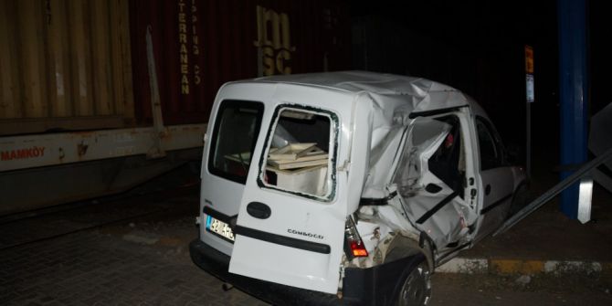 Aydın’da Tren Kazası; 1 Yaralı