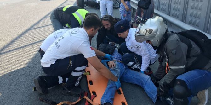 Haliç Köprüsü’nde Trafik Kazası: 1 Yaralı