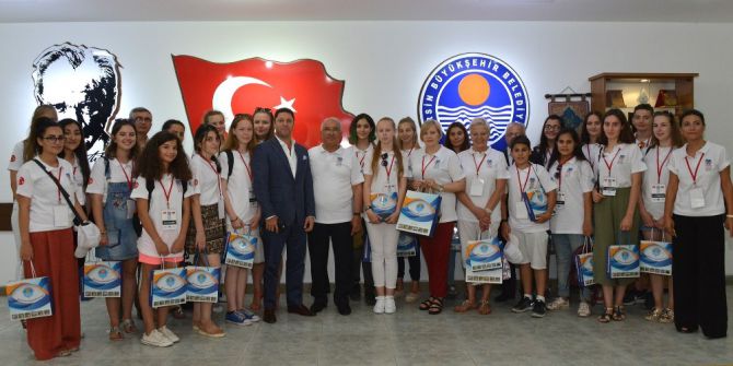 Başkan Kocamaz, Litvanyalı Öğrencilerle Buluştu