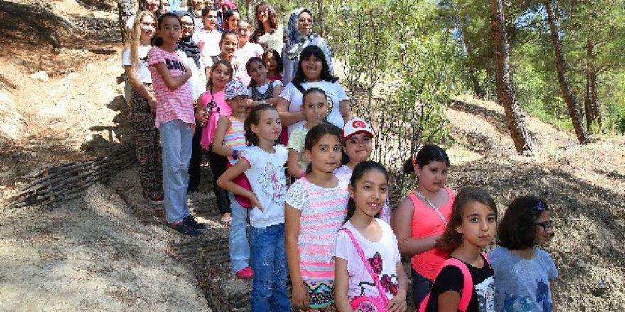 Tokat’ta Çocuklara ’Doğa Parkuru’