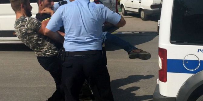 Bursa’da Parkta Dehşet Dakikaları