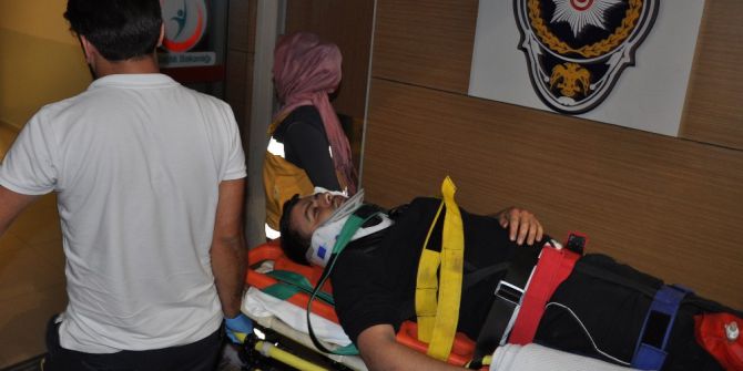 Yaralıya Cipin Tavanında İlk Müdahale