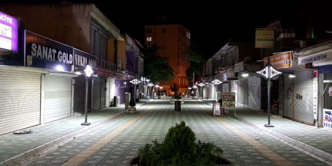 İdil Belediyesi Cadde Ve Sokakları Düzenliyor