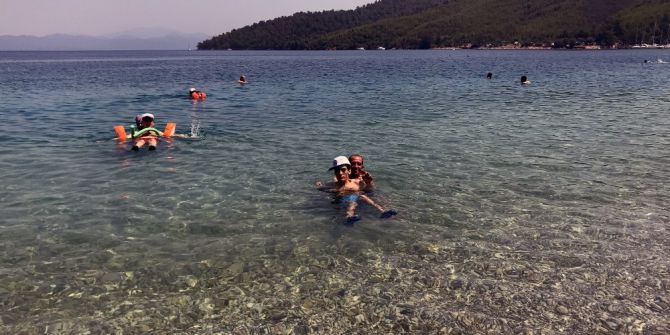 Engelli Çocukların Deniz Keyfi