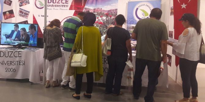 Düzce Üniversitesi’ne İstanbul Tercih Fuarında Büyük İlgi