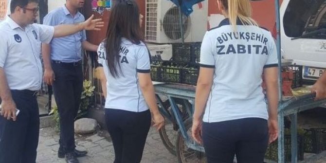 Mardin’de Dilenci Ve Seyyar Operasyonu