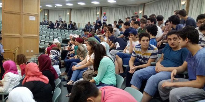 Türk Öğrenciler, Ürdün Parlamentosu’nda