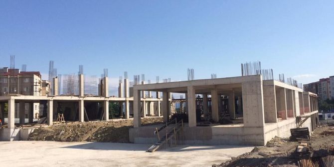 İlimtepe’nin Kültür Merkezi Hızla Yükseliyor