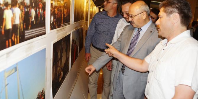 İha’nın 15 Temmuz Fotoğrafları Basın Bayramında Büyük İlgi Gördü