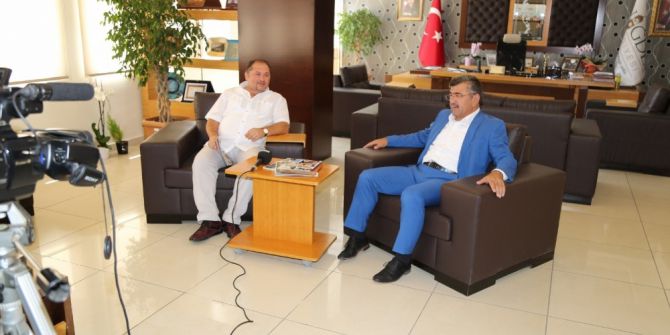 Başkan Akdoğan, Kanal A Televizyonunun Konuğu Oldu