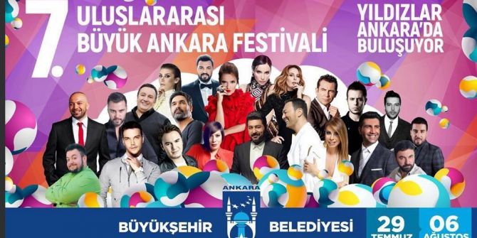 Büyük Ankara Festivali’ne Yıldız Yağacak