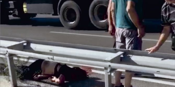 Motosikletle Manisa’dan Bursa’ya Gezmeye Gelen Sevgilileri Ölüm Böyle Ayırdı