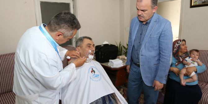 Pamukkale Belediyesi’nden 2 Bin Kişiye Evde Bakım Hizmeti