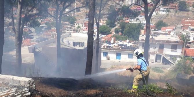 Yangına Anında Müdahale Edildi