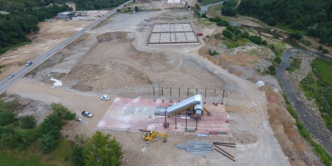 Fatsa’da Mezbaha İnşaatı Devam Ediyor