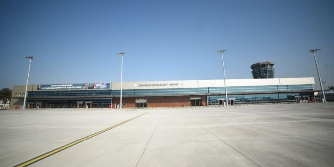 Çanakkale Havaalanı Yeni Terminal Binasında Sona Gelindi