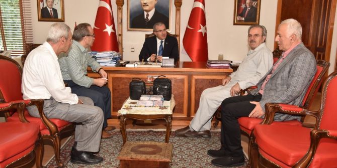 Tokat Valisi Toraman’a İhlas Yöneticilerinden Ziyaret