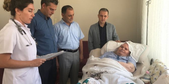 Evde Sağlık Hizmeti Alan Hastalar Ziyaret Edildi