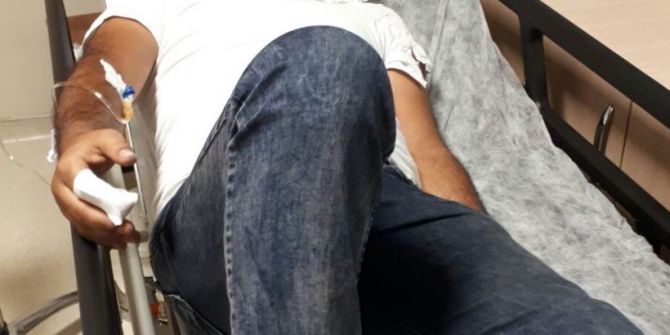 Elektrikli Bisikletle Otomobil Çarpıştı: 1 Yaralı