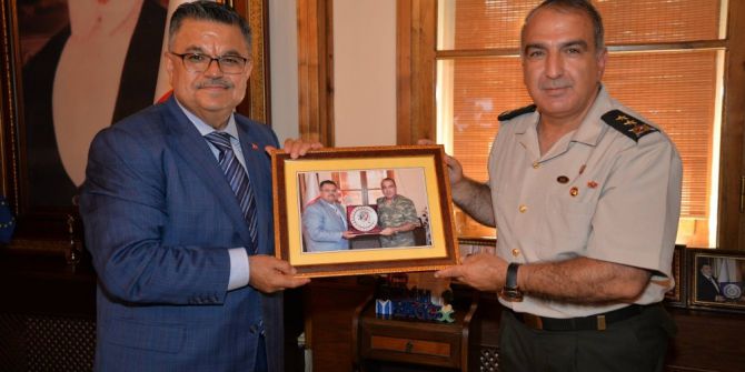 Tümgeneral Halis Zafer Koç’tan Başkan Yağcı’ya Veda Ziyareti
