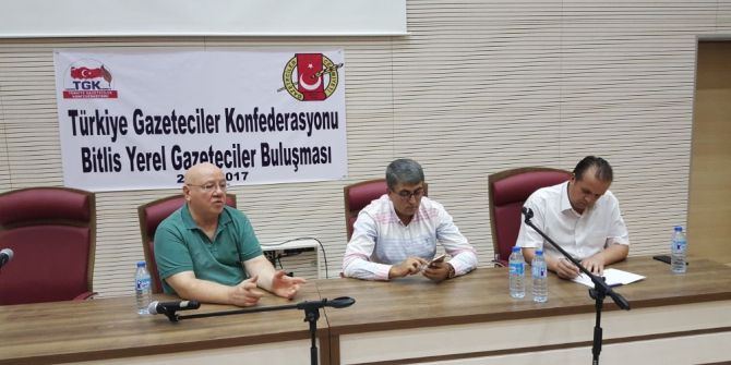 Türkiye Gazeteciler Konfederasyonu Gazetecilerin Sorunlarını Dinledi