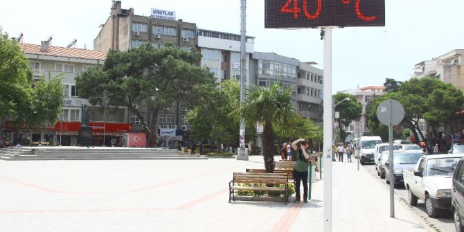 Edremit Körfezi’nde Termometreler 40 Dereceye Çıktı