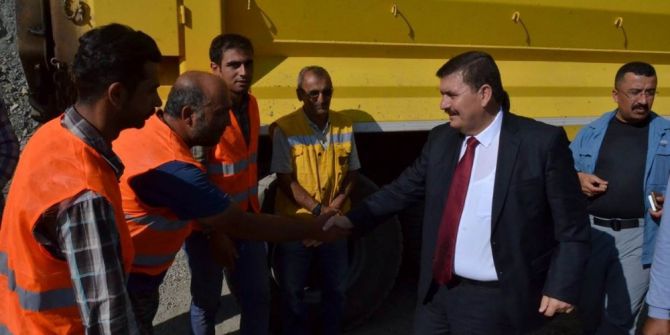 Üçören Köyüne 3,5 Kilometrelik Asfalt