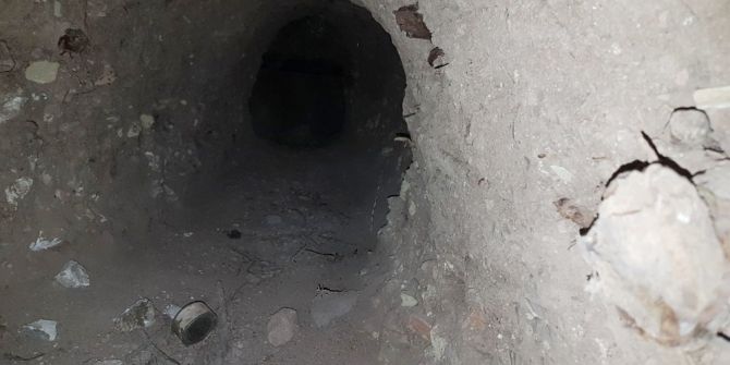 Nusaybin’de Teröristlerin Kullandığı Tünel Bulundu