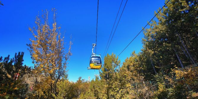 Ankara’yı Kuşbakışı İzlemek İsteyenler, Keçiören’de Teleferiğe Biniyor