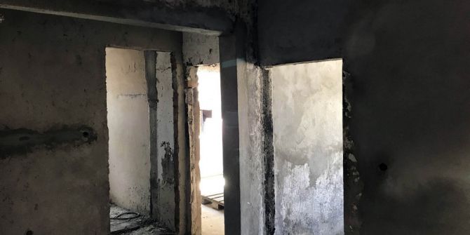 Başkan Akgün’den Evleri Yanan Aileye Yardım Eli