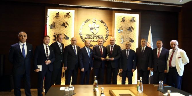 Ato Yönetiminden İki Bakana Ziyaret