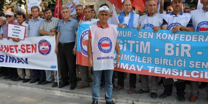 İsrail’in Mescid-i Aksa’da Müslümanlara Uyguladığı Şiddet Simav’da Protesto Edildi