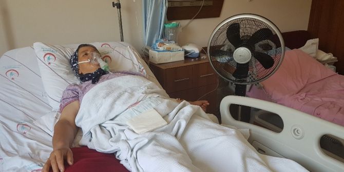 Hastanede Vantilatörlü Serinlik