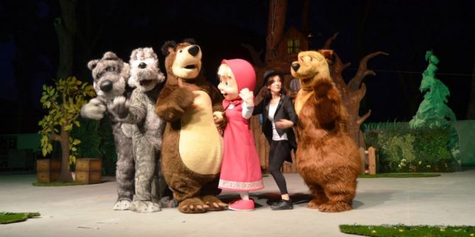 ‘Mişa Ve Koca Ayı’ Ayvalıklı Çocuklarla Buluştu