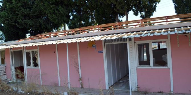 Didim’de Tarihi Okulun Ek Binası Yerinden Kaldırılıyor