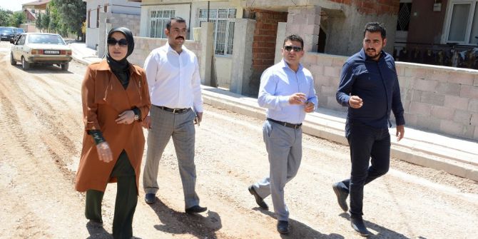 Meram’da Yol Genişletme Çalışmaları Sürüyor