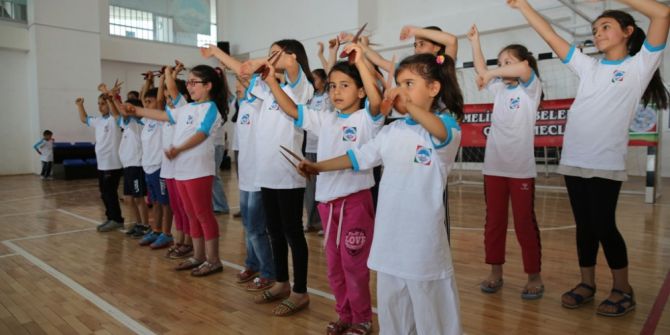 Melikgazi Belediyesi’nden Yaz Okulu Çocuk Şenliği