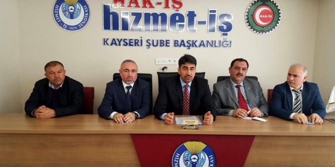 Hizmet İş Şube Başkanı Çelik: “Kamuda Çalışan 726 Bin Taşeron İşçinin Sessiz Çığlıklarına Kulak Verilmesini İstiyoruz”