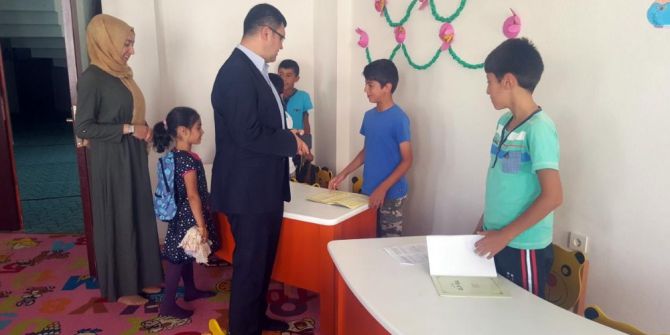 Kaymakam Doğramacı’dan Çocuklara Ziyaret