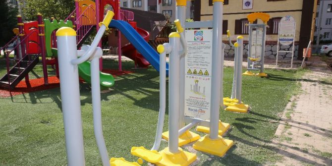 Melikgazi’de Parklar Yenileniyor