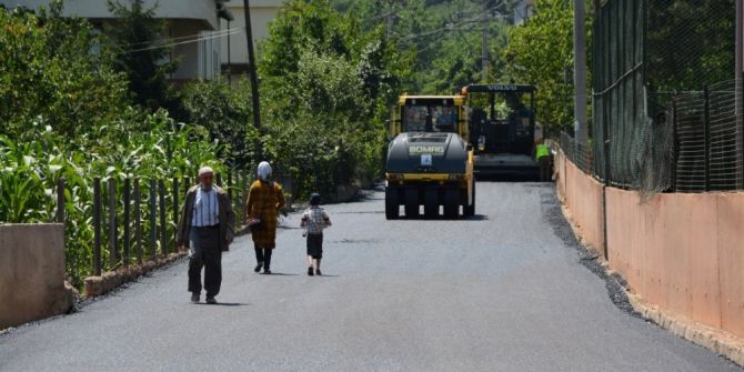 Nusretiye Mahallesi’nin Sokakları Asfaltlandı