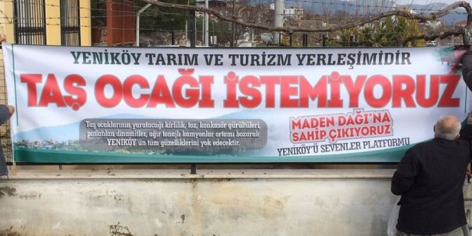 Yeniköy’de Taş Ocağı Tartışması